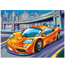 Картина по номерам на холсте "McLaren F1 GTR"