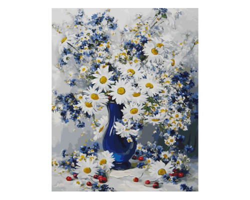 Картина по номерам на холсте "Любимые цветы" от "Белоснежка"