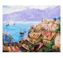 Картина по номерам на холсте "Сказочный мир Адриатики"