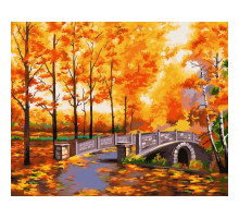 Картина по номерам на холсте "Осенний парк"