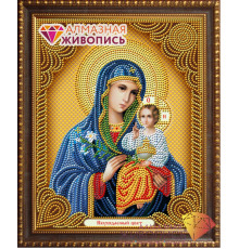 Алмазная мозаика без подрамника "Икона Неувядаемый Цвет"