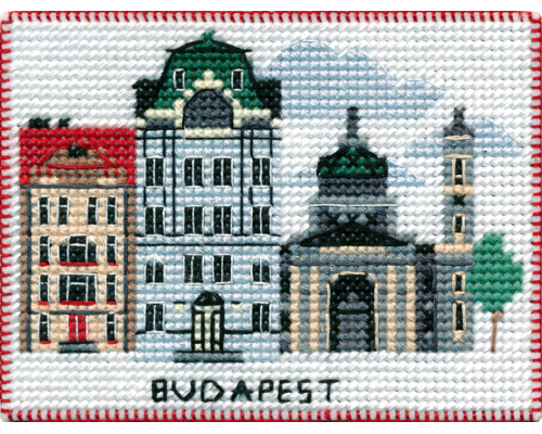 Набор для вышивания крестиком "Будапешт"