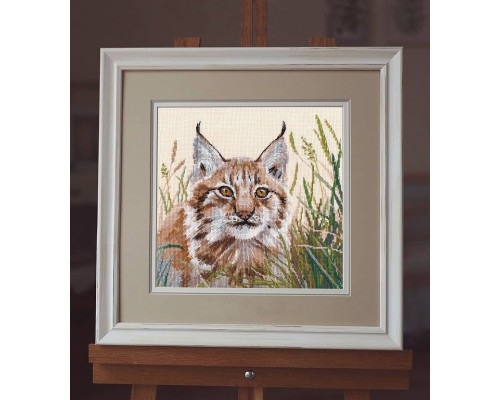 Набор для вышивания крестиком "Рысь"