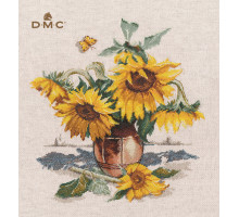 Набор для вышивания крестиком "Солнечные цветы"