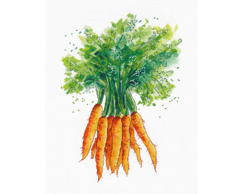 Набор для вышивания крестиком "Морковь"