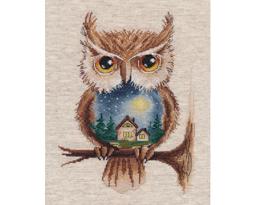Набор для вышивания крестиком "Лунная ночь"