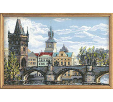 Набор для вышивания крестиком "Прага. Карлов мост"