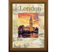 Набор для вышивания крестиком "Города мира. Лондон"