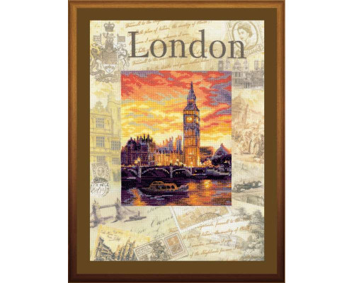 Набор для вышивания крестиком "Города мира. Лондон"