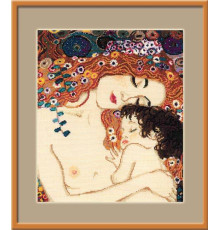 Набор для вышивания крестиком "«Материнская любовь» по мотивам картины Г. Климта"