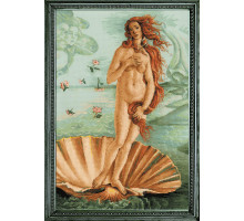 Набор для вышивания крестиком "«Рождение Венеры» по мотивам картины С. Ботичелли"