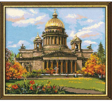 Набор для вышивания крестиком "Исаакиевский собор"