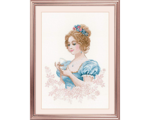 Набор для вышивания крестиком "Чайный клуб"