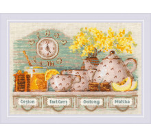Набор для вышивания крестиком "Tea Time"