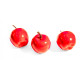 Яблоки 3*3.5 см. 5 шт. красный