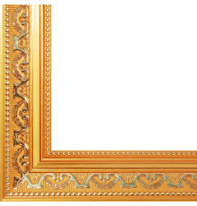 Готовая багетная рама "1520-BL Baroque (золотой)"