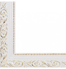 Готовая багетная рама "1625-BL Antique (белый)"