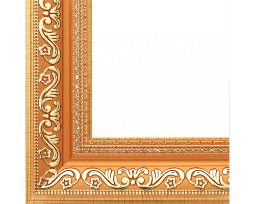 Готовая багетная рама "1242-BL Jasmine (с.коричневый+золотой)"