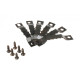 Готовая багетная рама "2081-BB Flora (серебряный)"