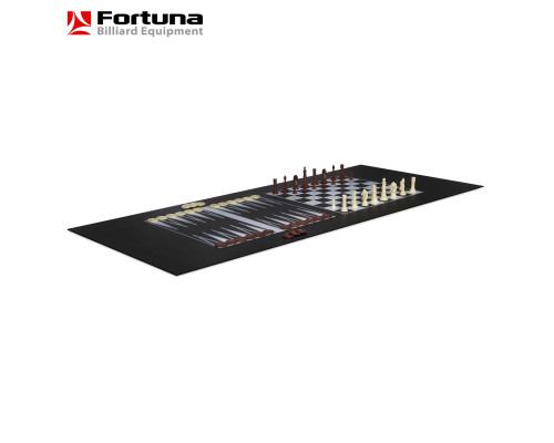 Бильярдный стол Fortuna Снукер 6фт 9 в 1 с комплектом аксессуаров